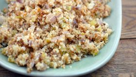 Riso con cavolfiore al forno