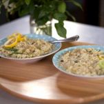 Risotto al pepe verde