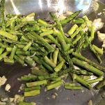 Risotto asparagi e spinaci