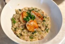Risotto con canestrelli