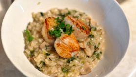Risotto con canestrelli