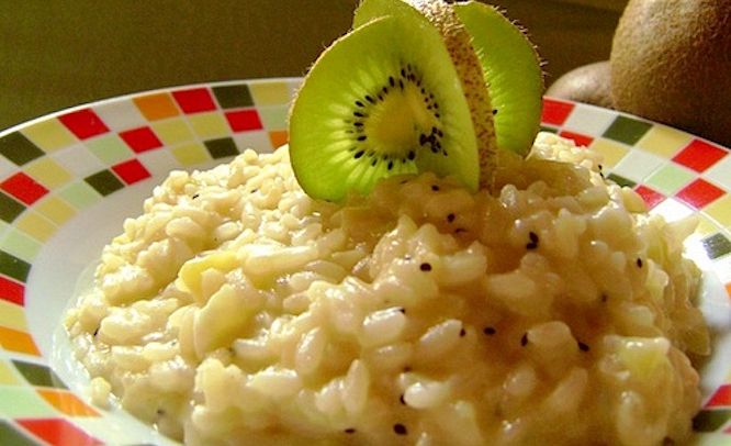 Ricetta Risotto con kiwi e prosecco - Le Ricette di Buonissimo