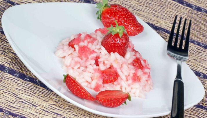 Risotto alle fragole