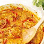 Sformato di riso al curry