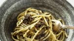 Spaghetti tartufo nero e alici