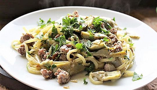 Ricetta Strangozzi Alla Norcina Le Ricette Di Buonissimo