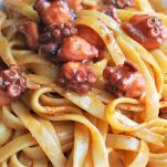 Tagliatelle al polpo