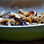 Tagliatelle carciofi e funghi