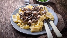 tagliatelle con chiodini