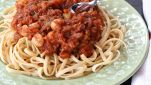 Tagliatelle con sugo di ceci