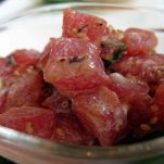 Tartara di tonno con caviale