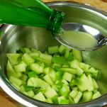 Tartare di astice e mela verde