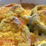 Tiella di patate e pomodori