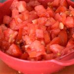 Tonno grigliato in salsa rossa