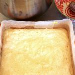 Torta alla crema e amaretti