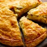 Tortino ai carciofi e acciughe