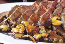 Chateaubriand con funghi
