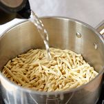 Trofiette allo zafferano