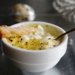 Vellutata di panna e uova al tartufo