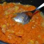 Zuppa di zucca e granchio