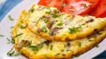 Omelette con funghi