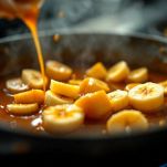 Aggiunta delle banane