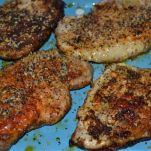 Bistecca di maiale con mais