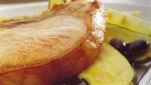 Braciole di maiale marinate al forno con zucchine
