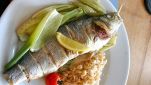 Branzino al vino bianco