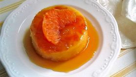 Budino all'arancia senza uova