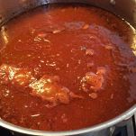 Busiati al ragù di maiale