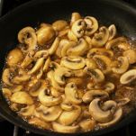 Carrè di vitello ai funghi