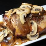 Carrè di vitello ai funghi