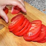 Crostata di pomodori