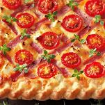 Crostata di pomodori