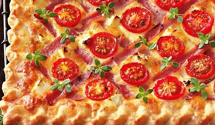 Crostata di pomodori