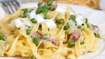 Fettuccine alla papalina
