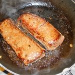 Filetto d&#8217;agnello con pomodori e zucchine