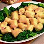 Gnocchi di pane con spinaci