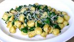 Gnocchi di pane con spinaci