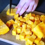 Gnocchi di patate con sugo di zucca