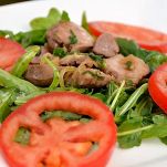 Insalata di agnello con tzatziki