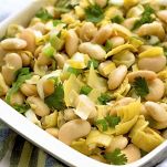 Insalata di cannellini e carciofi