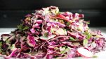 Insalata di cavolo cappuccio rosso e speck