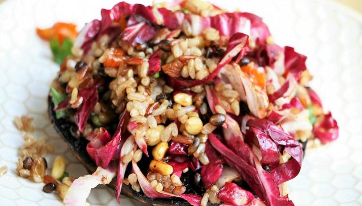 Insalata di riso al radicchio