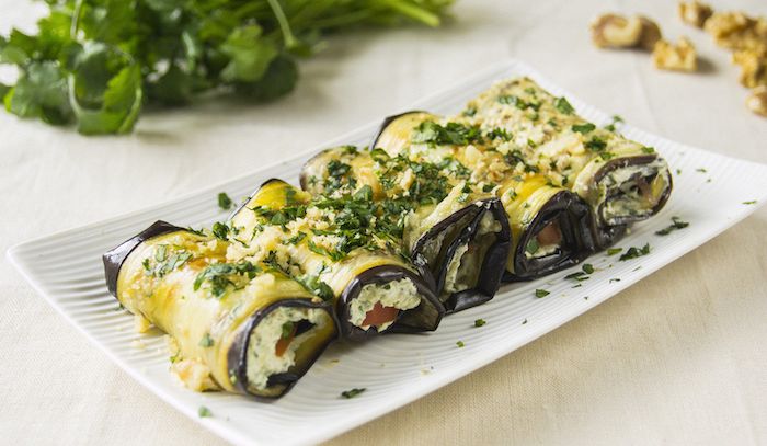 Involtini di melanzana al provolone