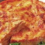 Lasagne pomodoro e prosciutto