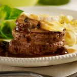 Medaglioni di vitello al burro scuro