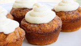 Muffin di zucca e cream cheese