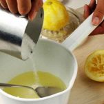 Panna al limone